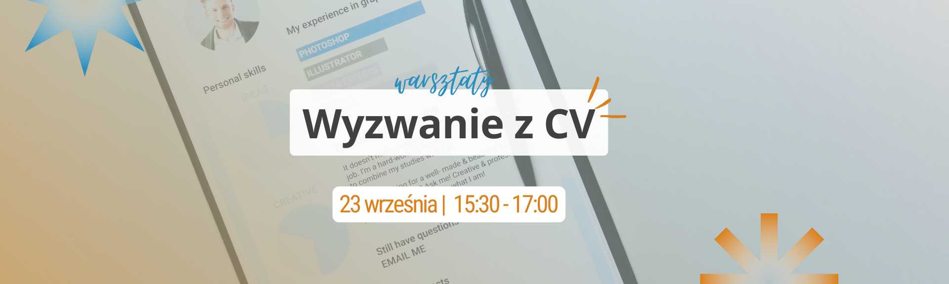 Warsztaty: Wyzwanie z CV